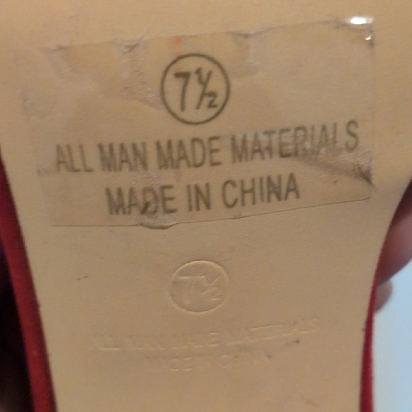 Lulu's Red Elegant Heels - Picture 2 of 5